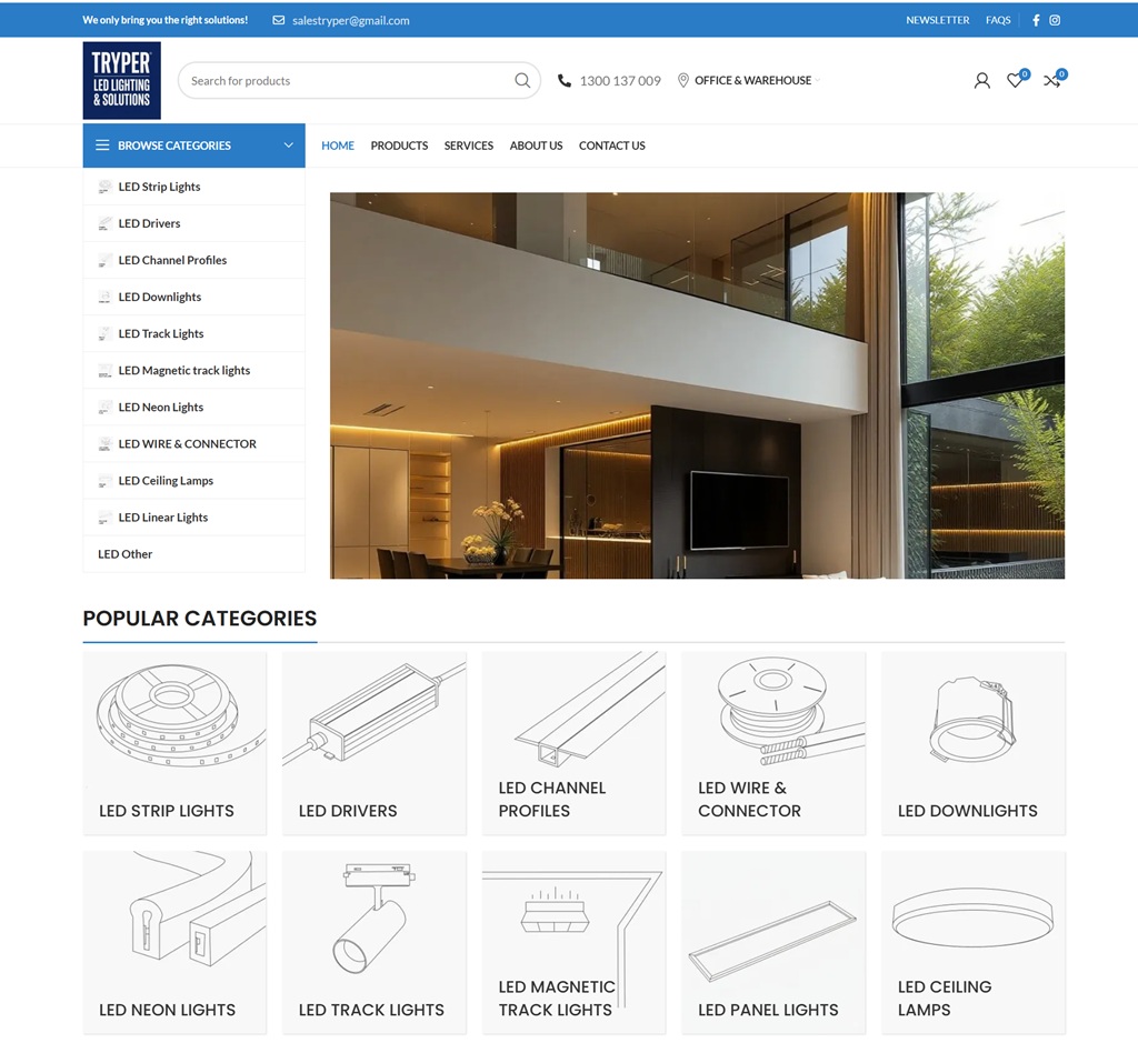 TRYPER Lighting & Solution